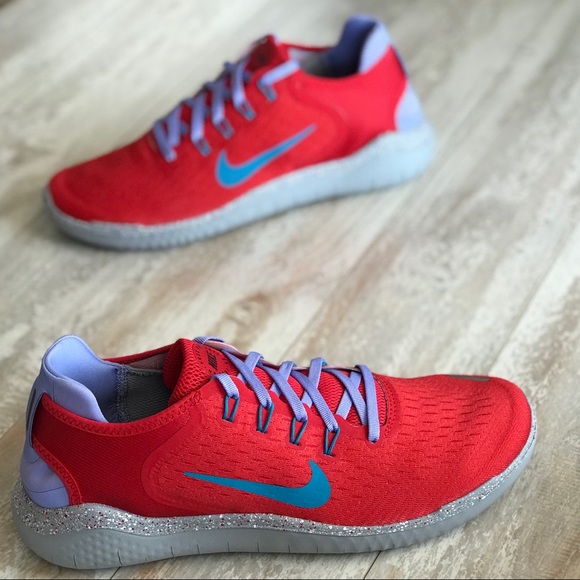 Nwt Nike ID Free RN 2018 Red Custom - Picture 3 of 8